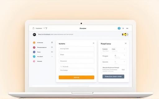 Screenshot o illustrazione di un motore di prenotazione online moderno
